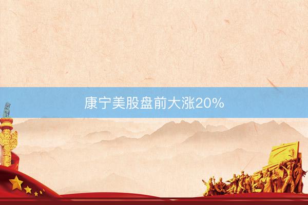 康宁美股盘前大涨20%